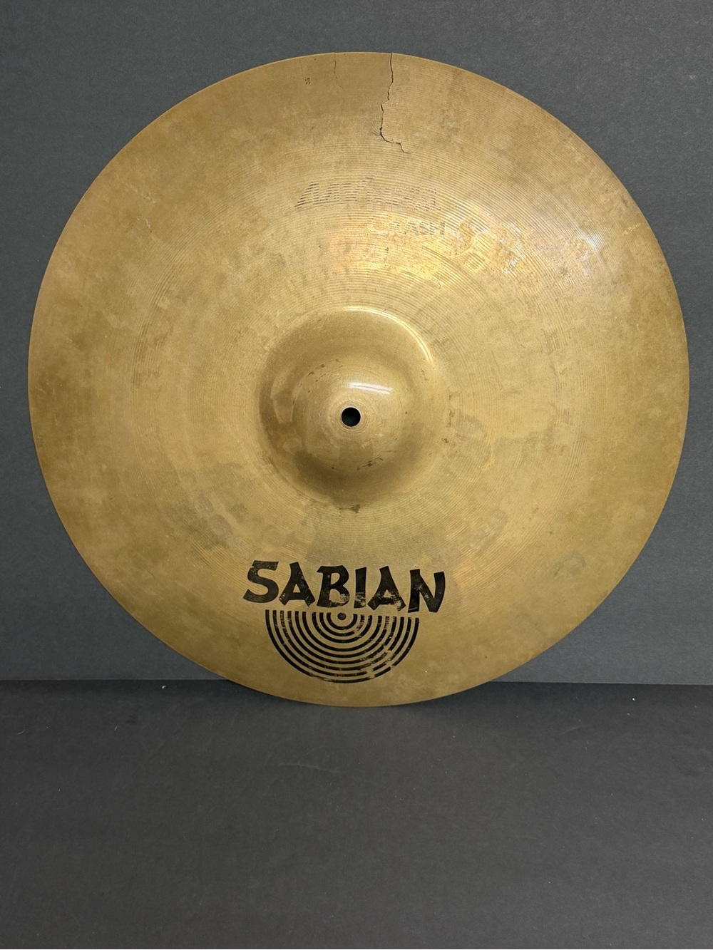 Sabian AAX 19” Metal Crash Cymbal CRACKED